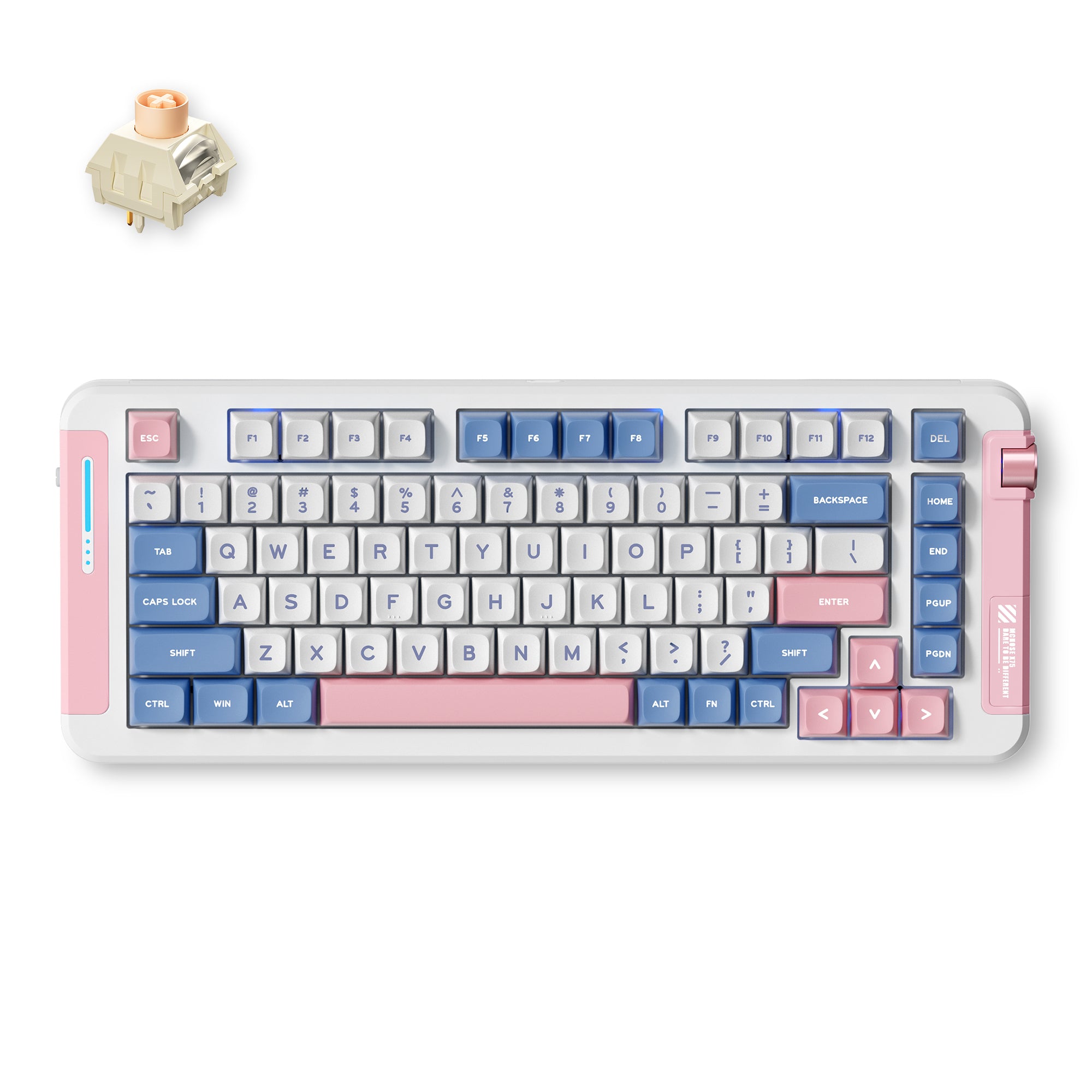 MCHOSE X75 Wireless Gasket Mount Mechanical Keyboard