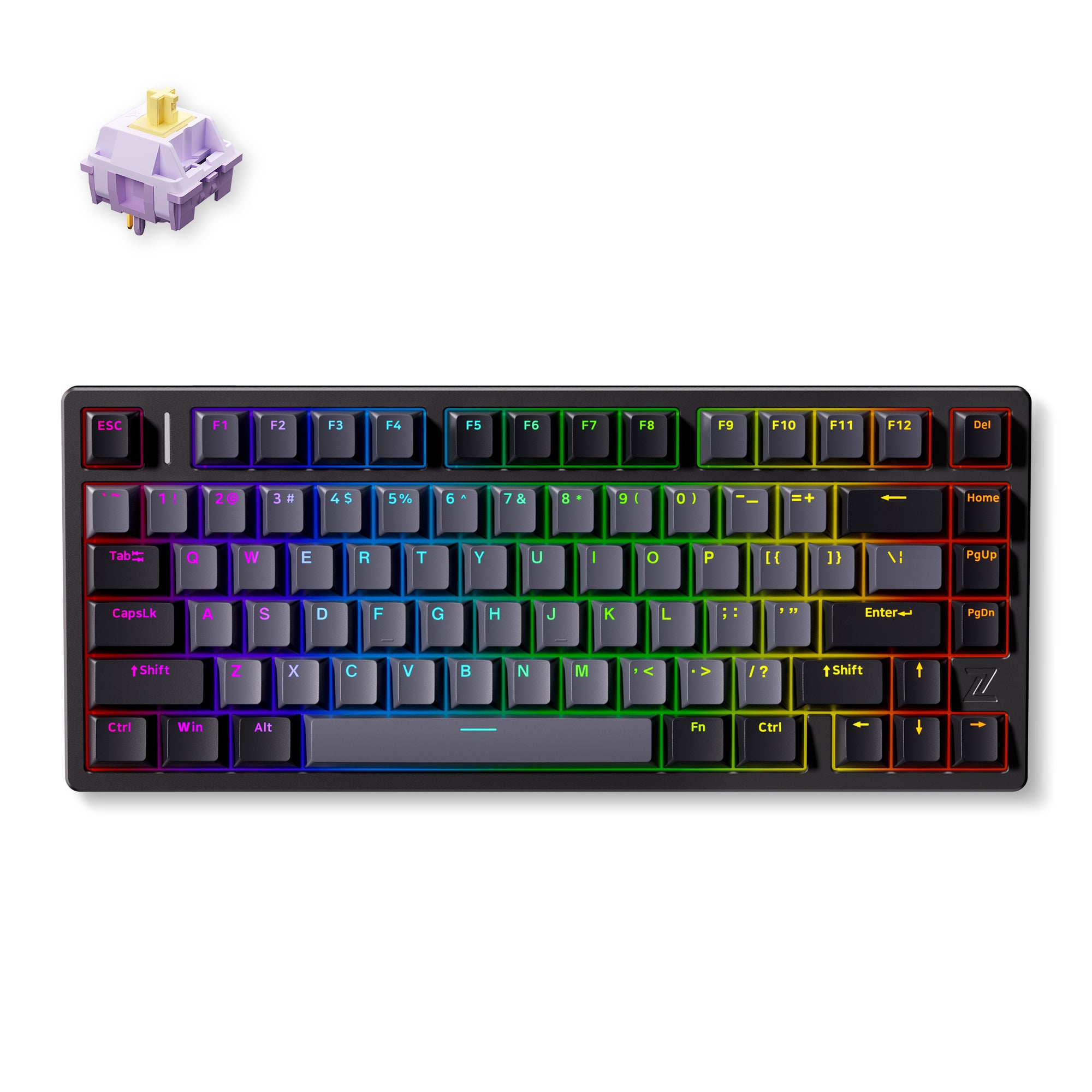 MCHOSE Z75 Semimetal RGB Mechanical Gaming Keyboard