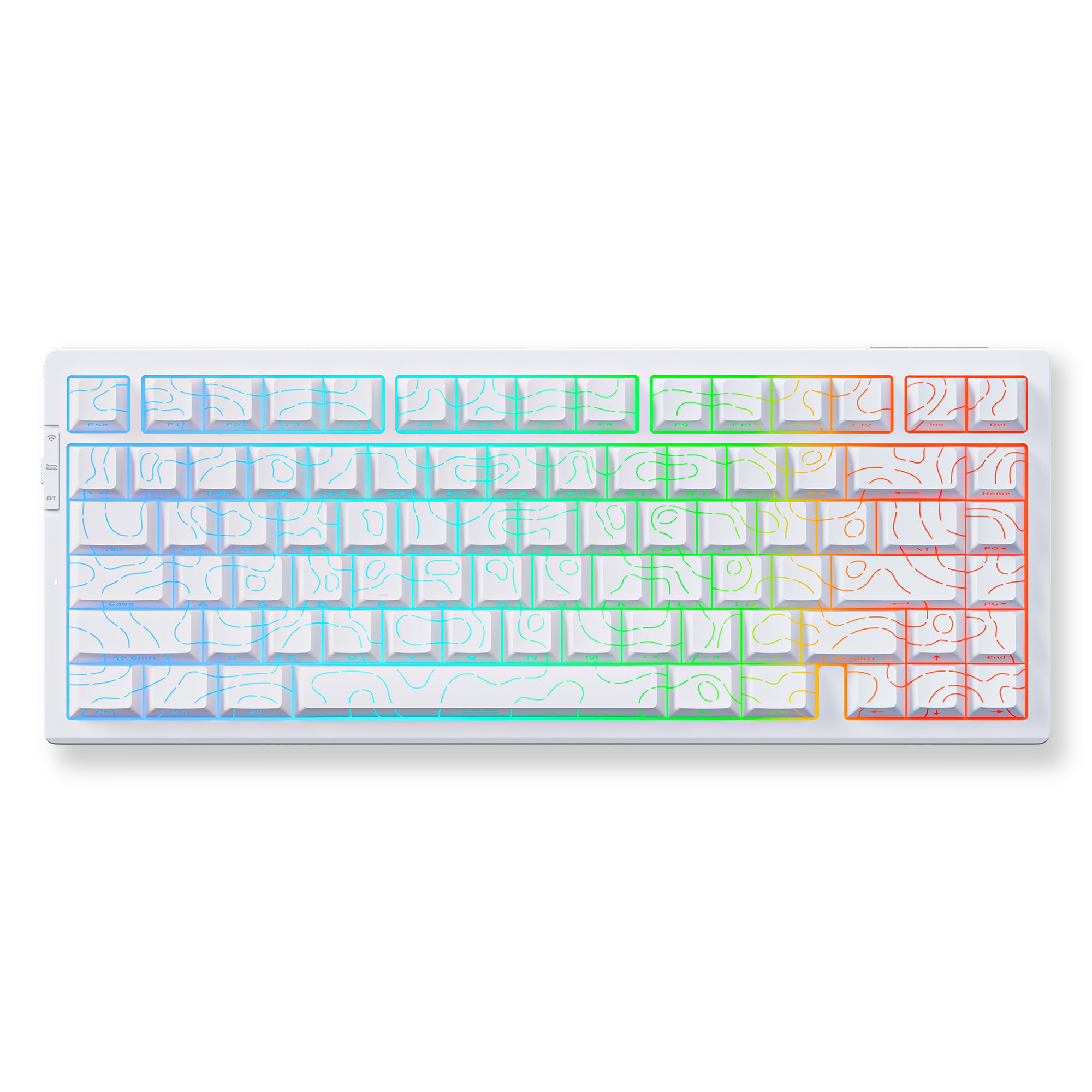 MCHOSE G75 Pro Tri-mode Gasket Structure Gaming Mechanical Keyboard